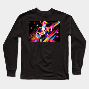 Pop Star Memphis Style Long Sleeve T-Shirt